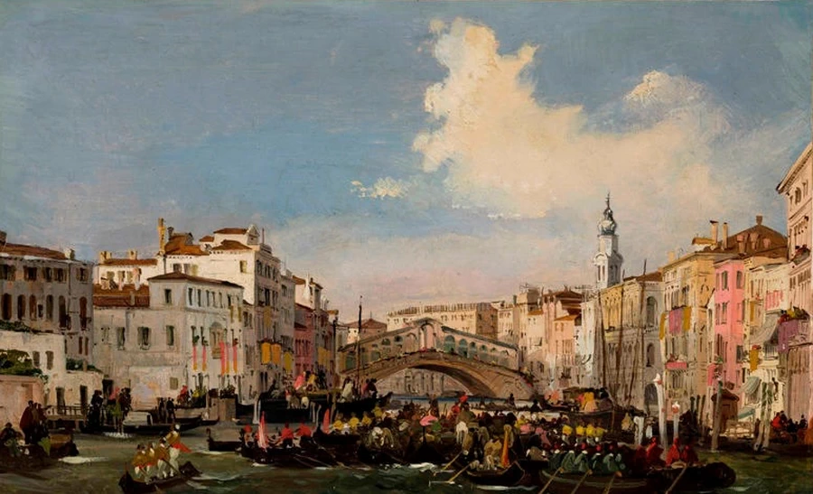Venezia, Regata sul Canal Grande